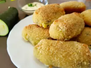 Croquetas de calabacín al horno (receta fácil)