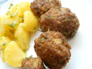 Albóndigas de carne con calabacín