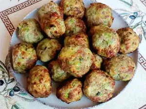 Gehaktballetjes met gehakt en courgette in de airfryer