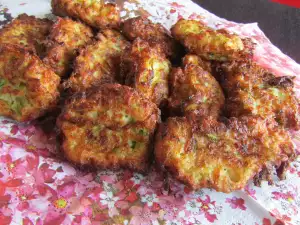 Котлеты из кабачков и чеснока