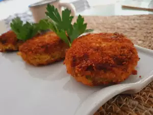 Albóndigas de calabacín a la sartén