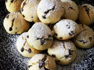 Galletas de Navidad con chispas de chocolate