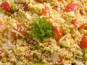 Ensalada mediterránea con cuscús