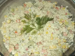 Couscous Salad with Mayonnaise