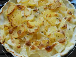 Kartoffel Zitronen Gratin