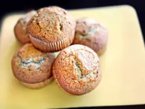 Mohnmuffins mit Zitrone