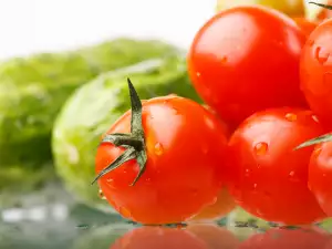 Tomatoes and Cucumbers