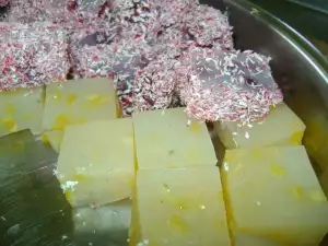 Homemade Turkish Delight with Gelatin