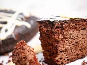 Prăjitură brownie cu conținut scăzut de carbohidrați