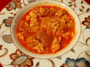 Sopa de ajo madrileña