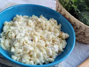 Macaroni met vier kazen