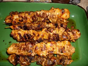 Marinated Chicken Skewers