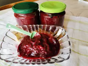 Sugar-Free Plum and Apple Marmalade