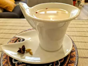 Masala Chai met steranijs en roze peper