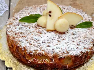 Butter Pie with Pears and Marsala