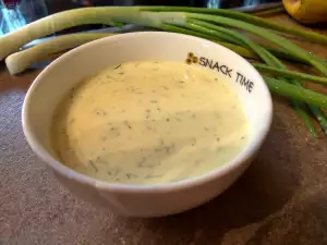 Homemade Mayonnaise Sauce with Dill