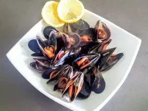 Mejillones al vapor