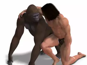 Man and Ape