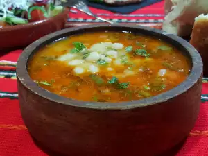 Weiße Bohnensuppe