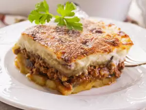 Greek Moussaka with Bechamel Sauce