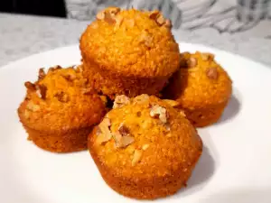 Muffins met pompoen en haver