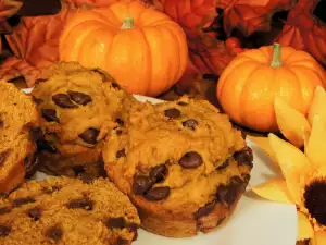 Muffins with pumpkin