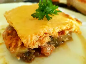 Moussaka mit Auberginen und Hähnchen