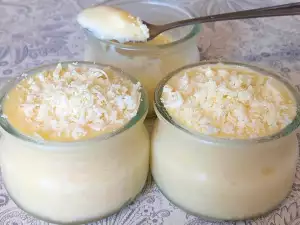 Mousse de ciocolată albă