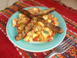 Summer Stir Fry with Sausages