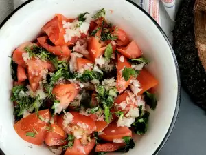 Deutscher Tomatensalat