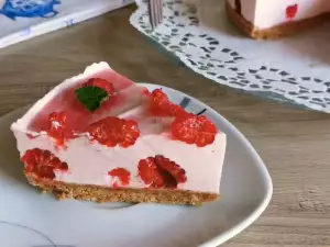 Tarta de Queso con Frambuesas