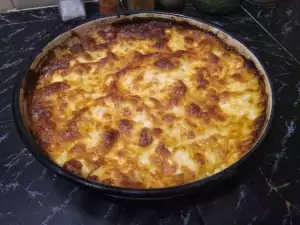 Auflauf mit Kartoffeln und Käse