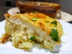 Gratinado de patatas ralladas