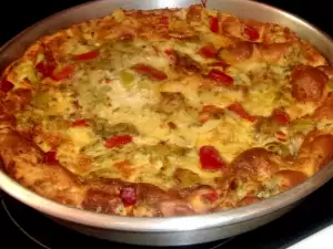 Oven Baked Vegetable Omelette