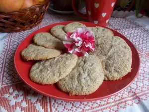 Koekjes met cashewnoten en walnoten