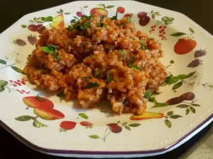 Rice with Tomatoes in the Oven