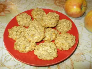 Galletas de avena y manzanas