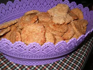 Oat Crackers with Spelt and Whole Wheat Flour