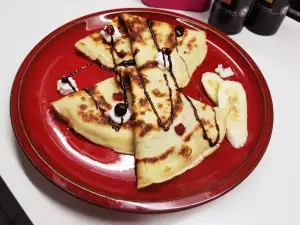 Pancakes with Chocolate