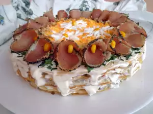 Slana torta od palačinki Princeza na zrnu graška