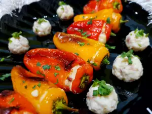 Stuffed Small Peppers Festive Appetizer