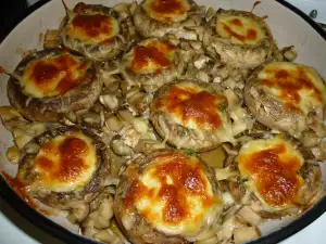 Stuffed Mushrooms with Cheese