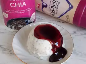 Panna cotta cu chia