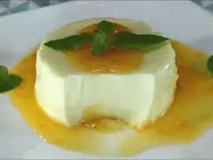 Panna cotta cu mascarpone