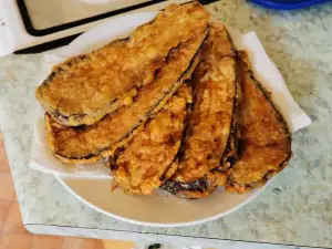 Crumbed Eggplant