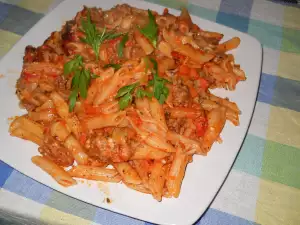 Pasta Bolognese im Multicooker