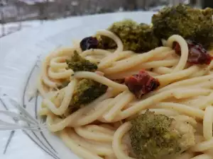 Pasta mit Brokkoli und Frischkäse