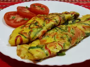 Tortilla francesa de colores