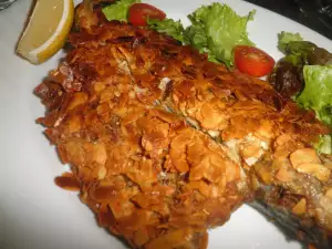 Trout with Almond Crust