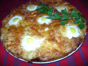 Patatnik with Quail Eggs